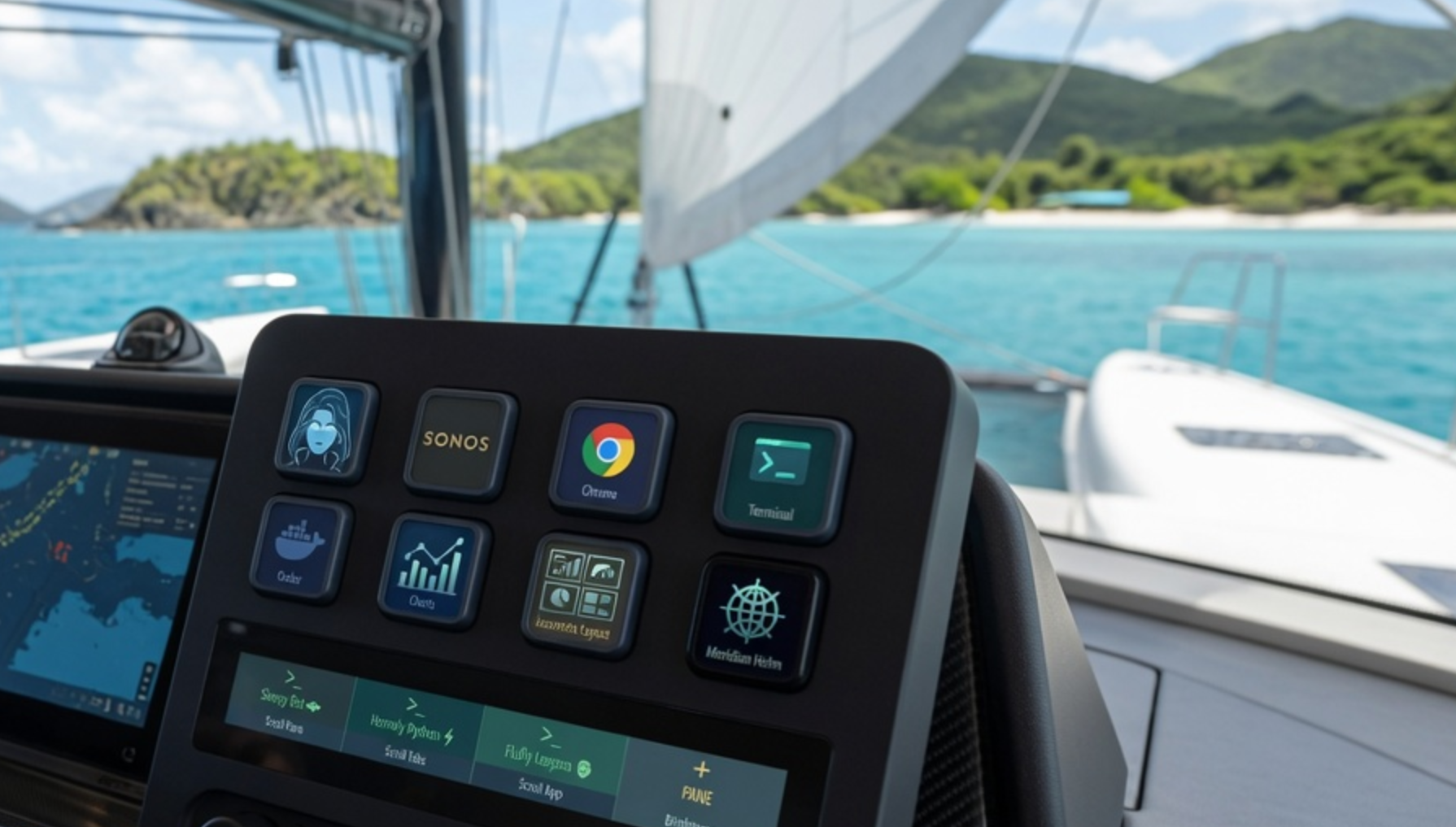 Stream Deck + driving Hyperia pane control